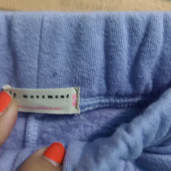 Free People Movement Work it Out lavender Joggers - Picture 6 of 7